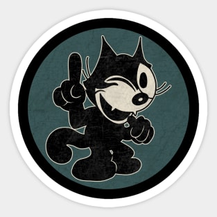 Felix the cat Sticker